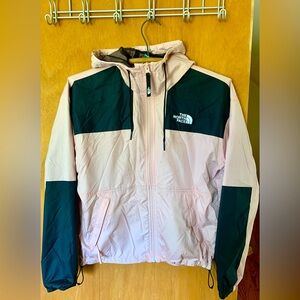 Blush Dusty Rose The North Face Lightweight Windbreaker Rain Jacket